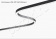Линейный светильник LINE_MP WAVE (Волна) черный 4000 К (монтаж подвесной и накладной)